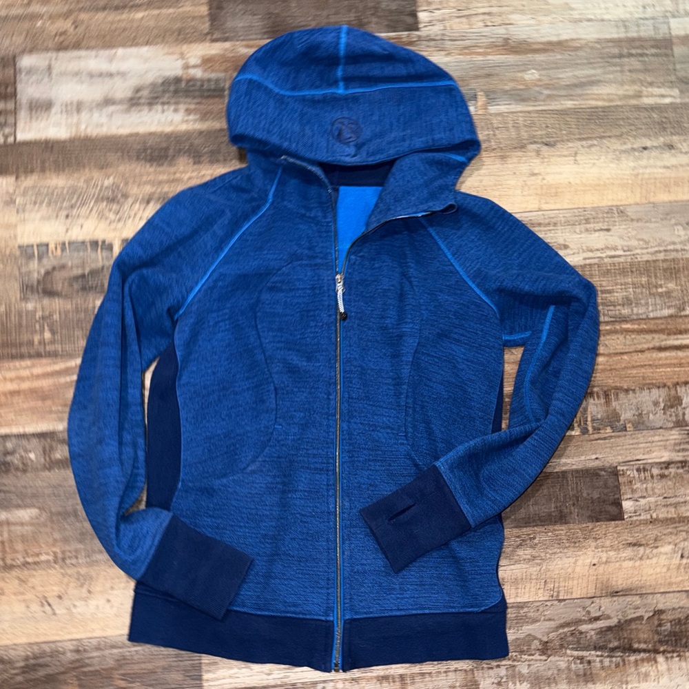 Lululemon Royal Blue Full-Zip Hoodie Jacket